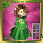 Peeps Dinkies Lady Isabella Medieval Dress