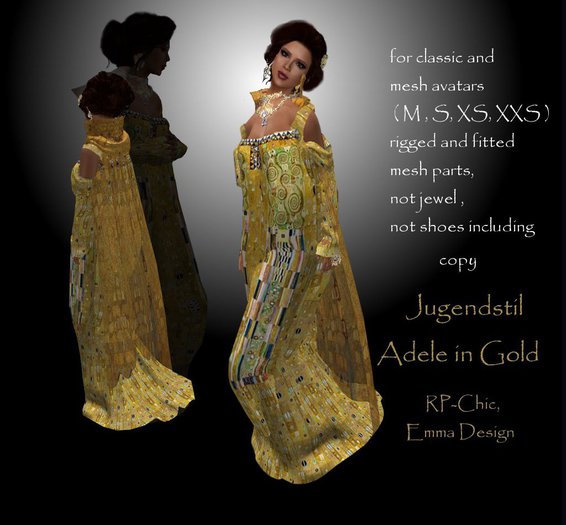 RP-Chic  Klimt  Adele Gold