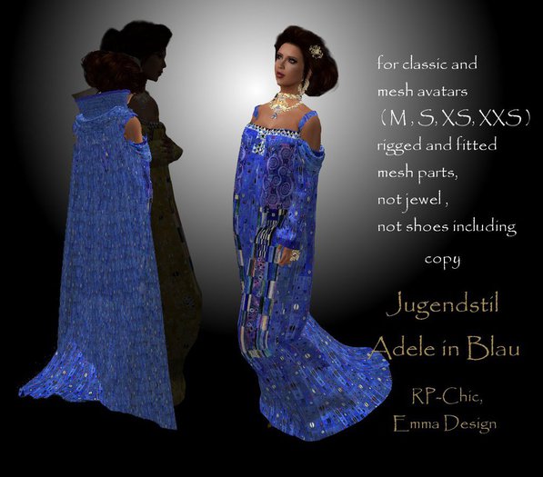 RP-Chic Klimt Adele Blau