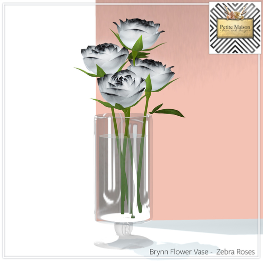 {Petite Maison} Brynn Flower Vase: Zebra Roses