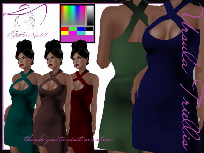 0005018 Mini Dress (HUD)