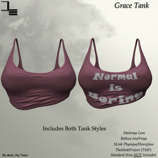 DE Designs - Grace Tank - Pink