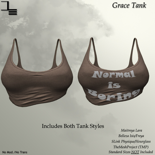 DE Designs - Grace Tank - Tan