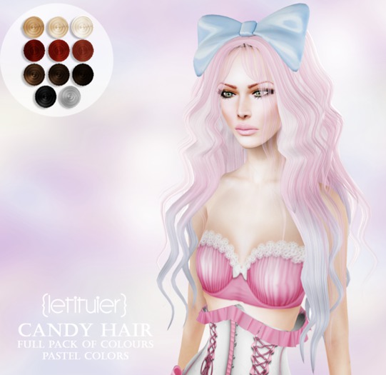 {Letituier} Candy Hair - Fatpack