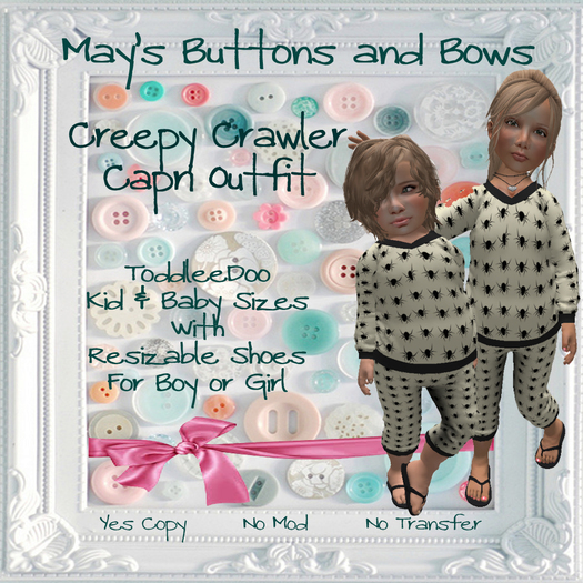MBB * Creepy Crawler Capri Outfit (K&B)