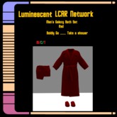 Men's Galaxy Bath Set Red