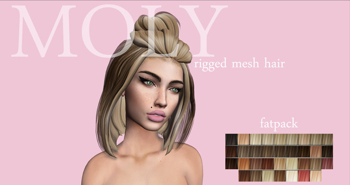 :: # MLT MOLY MESH HAIR - FATPACK