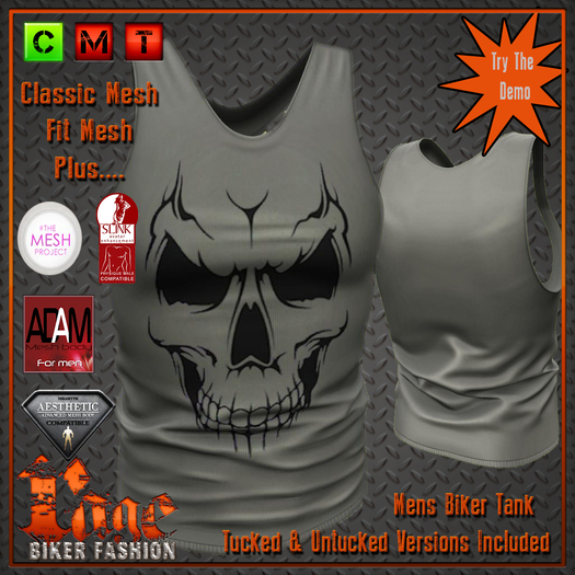 Skull Face Muscle Shirt