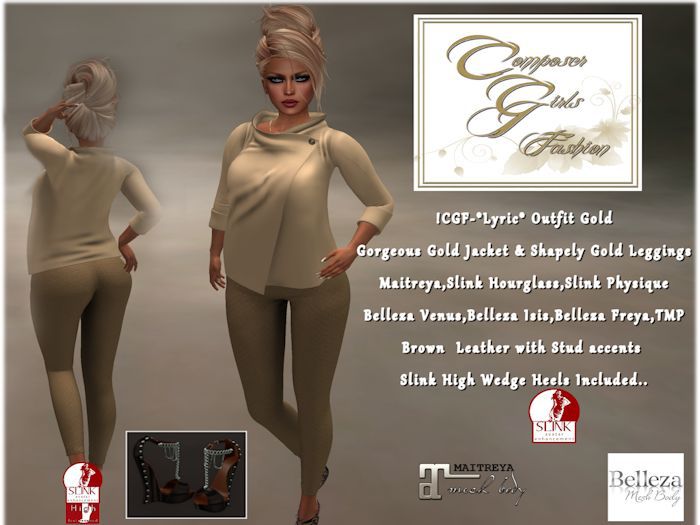 !CGF-*Lyric* Outfit (Gold)