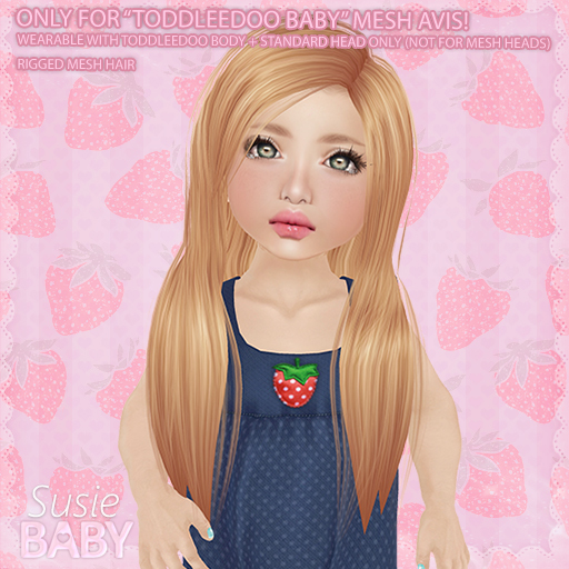 DEMO :*BABY*: Hair SUSIE ToddleeDoo BABY