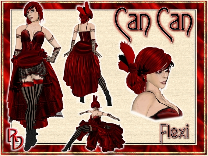 Rouge CanCan Girl