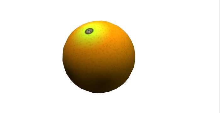 SLL Poses - object - Orange Fruit