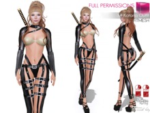 FULL PERM MESH BODIES & FITMESH 5 SIZES | Katana Outfit FITMESH - Slink - Maitreya - Belleza - Hourglass