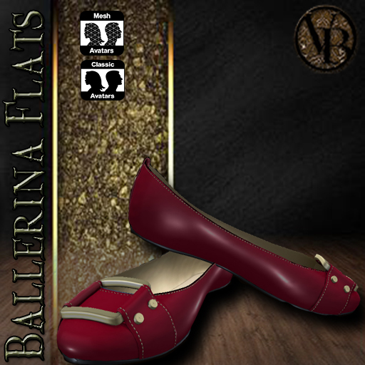 .::VB::.Ballerina Flats Red