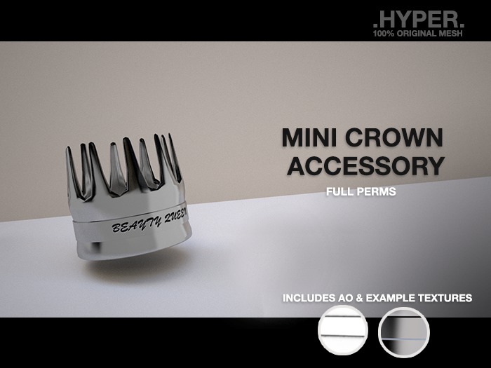 .Hyper. mini crown full perm *SALE* 9L$