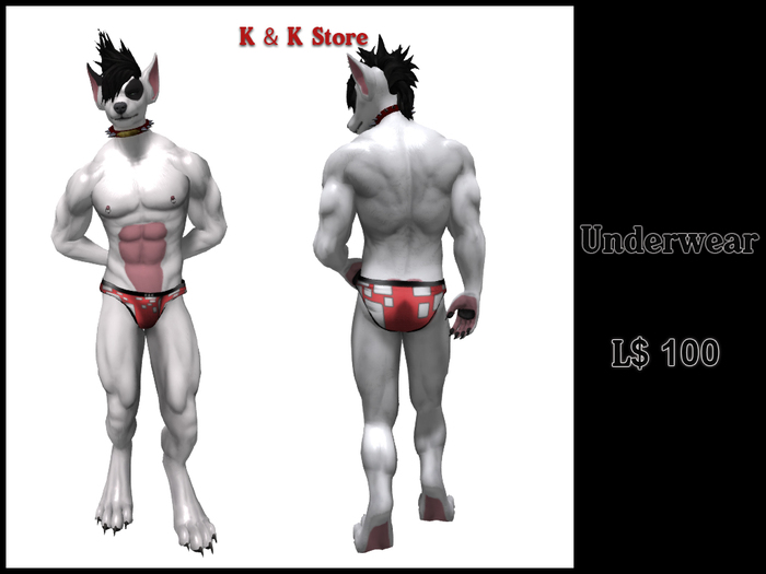 Underwear Square Red   .::K & K StOrE::.
