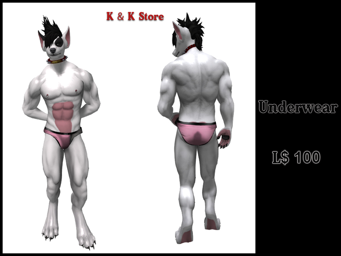 Underwear Pink/Grey   .::K & K StOrE::.