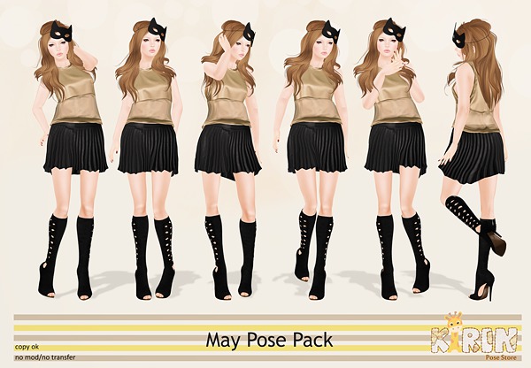 Kirin Poses - May Pose Pack