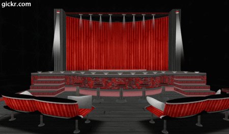 3D Lighting Ballroom [Red2 Set] - Dance Club