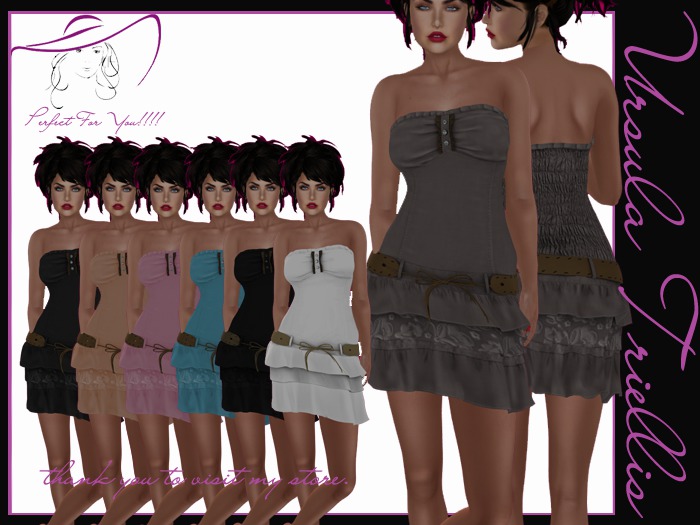 0005189 Mini Dress (M.T.)