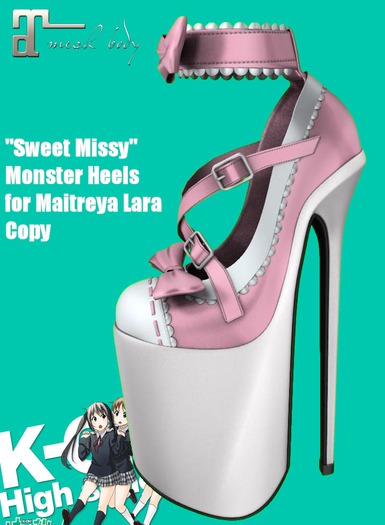 KO-H Sweet Missy Monster Heels Maitreya Lara