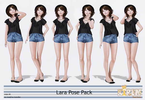 Kirin Poses - Lara Pose Pack
