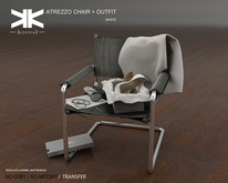 Atrezzo :: Chair & Outfit :: {kokoia} :: White