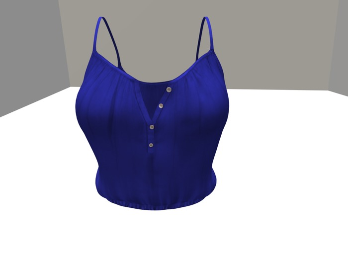 Matreya Crop Tank Top Blue