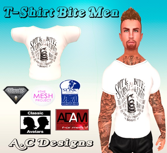 T-Shirt Bite Men