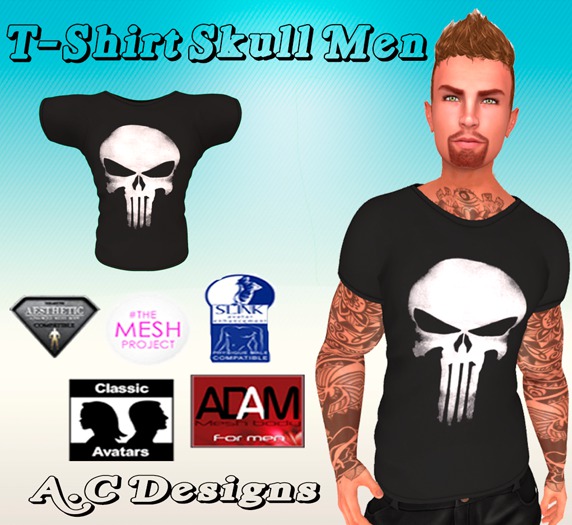 T-Shirt Skull Men