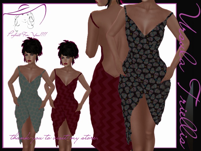 0004807 Mini Dress  (M.T.)