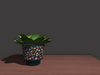 Mesh vase mesh succulent sixties pot 1024