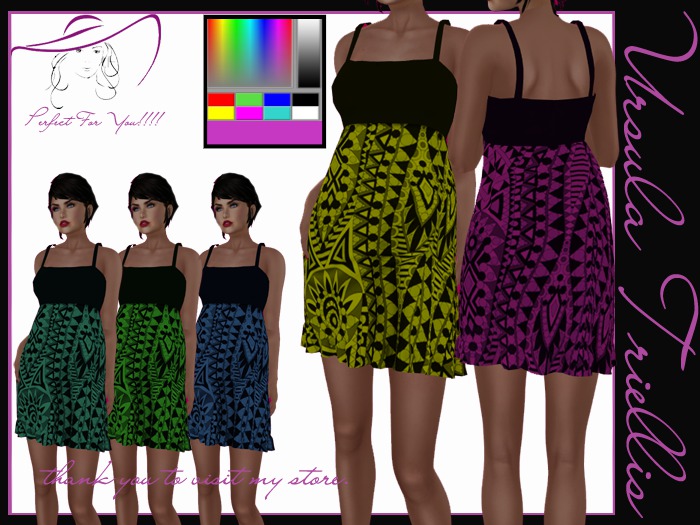 0005219 Mini Dress (HUD)