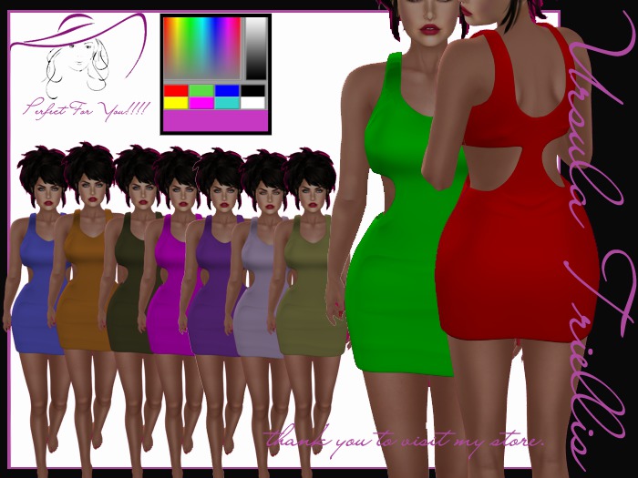 0005157 Mini Dress (HUD)