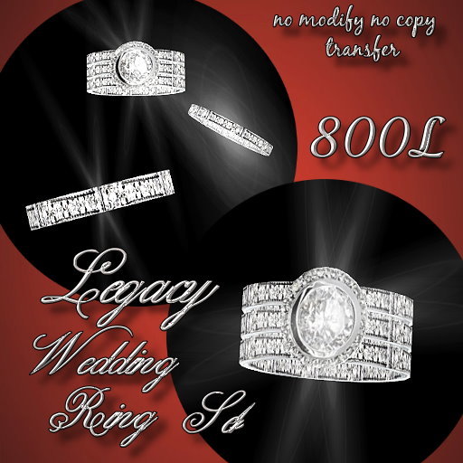 JEWELRY Legacy Wedding Set (boxed)