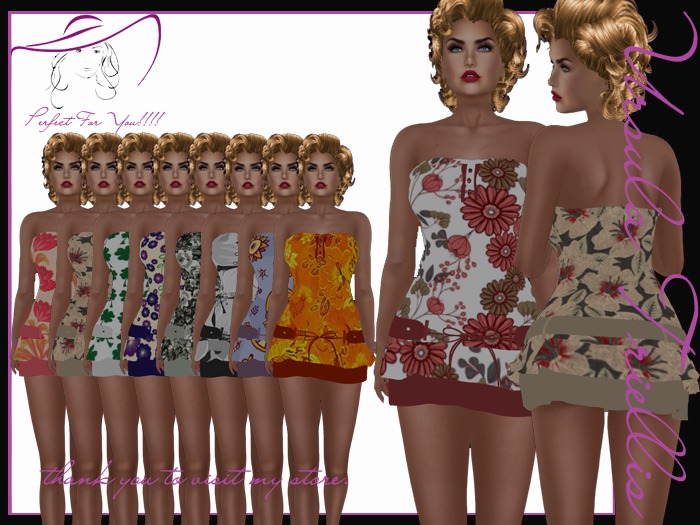 0005197 Mini Dress (M.T.)