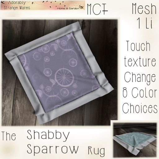 ~ASW~ The Shabby Sparrow Rug