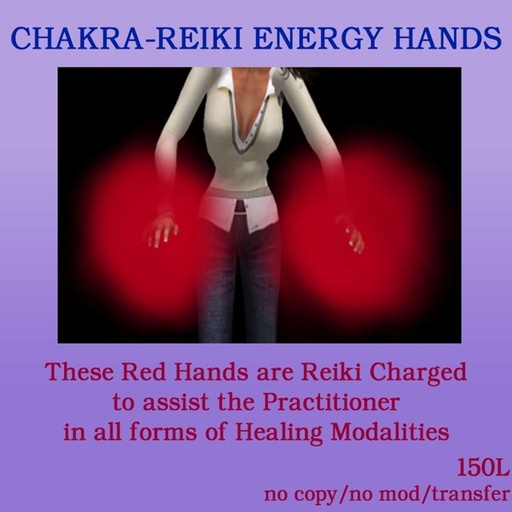 RED Chakra - Reiki Hands