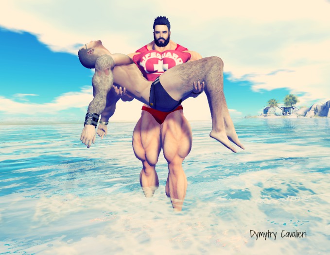 [D.Cavalieri] - Lifeguard Rescue couple pose