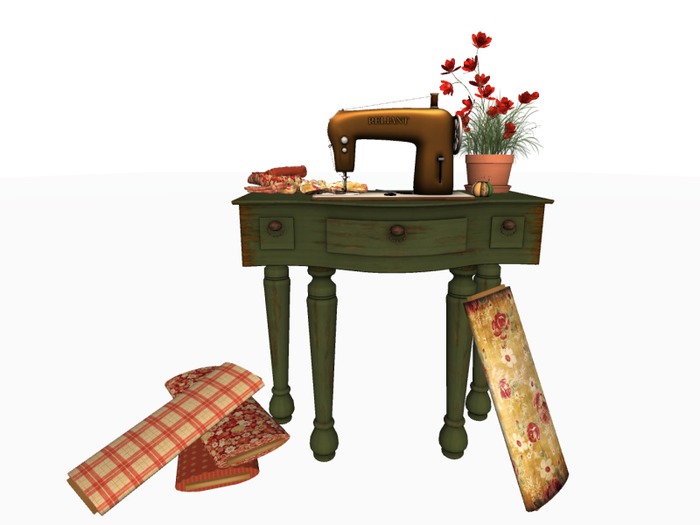 MSD - Antique Sewing Machine (12 LI) C/M