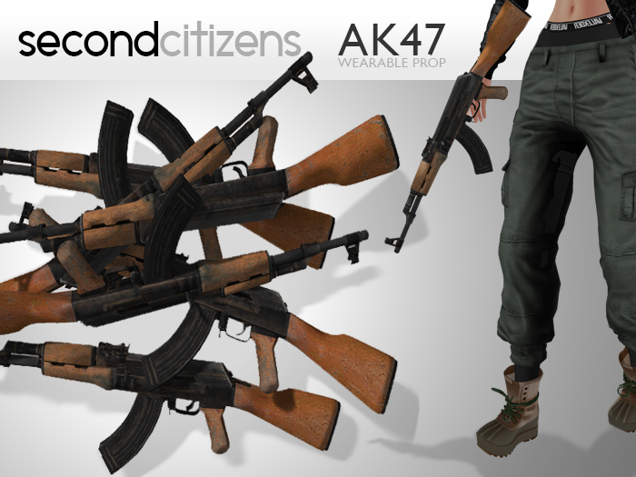 SecondCitizens - AK-47 Wearable Prop