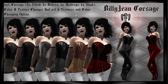 #CC#   BillyJean Corset Demo !!!