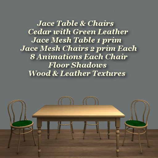 Jace Table & Chairs Cedar Green