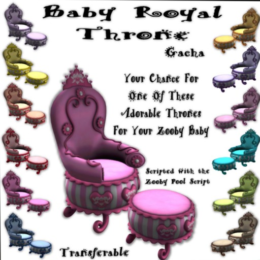 CM Baby Royal Throne Brown