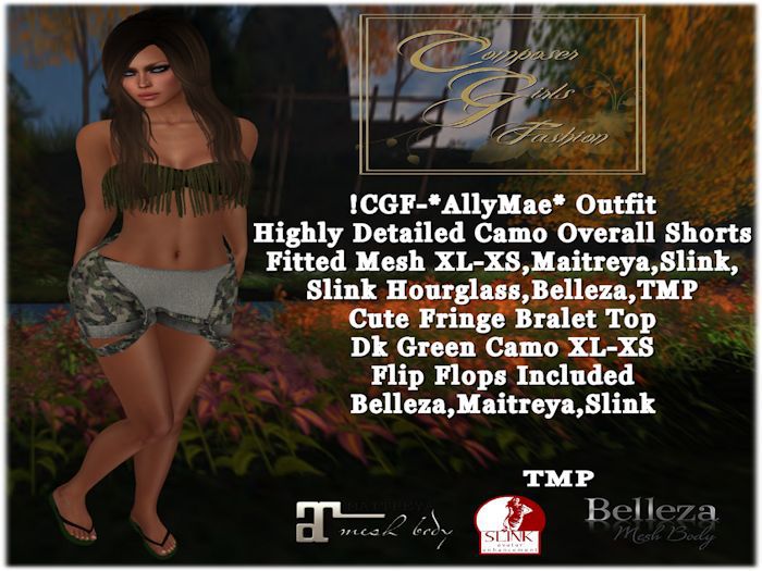 !CGF-*AllyMae*Camo Outift
