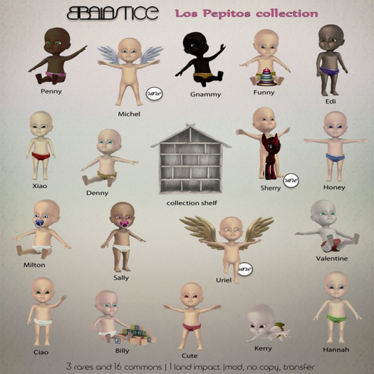 Baiastice_Los Pepitos Collection-Uriel RARE