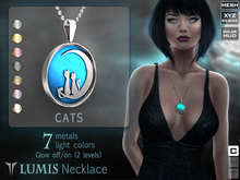 **RE** Lumis Cats Necklace *MESH* (**LUX** Collection)