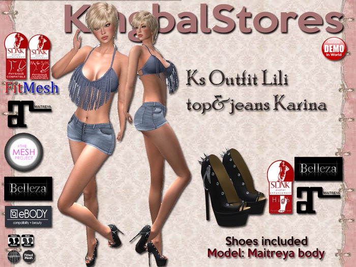 150 KS OUTFIT LILI TOP&JEANS KARINA