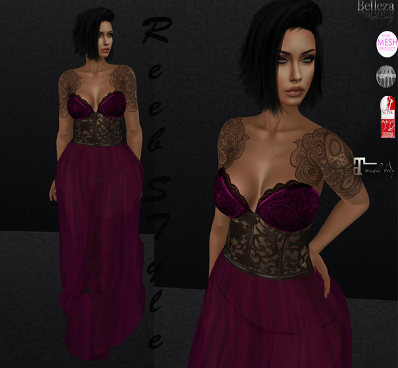 507-Reeb sTyle mine Pink