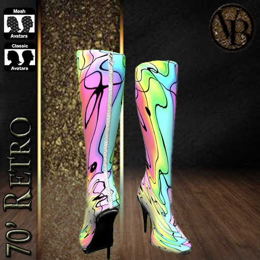 .::LiX::.70's Retro Boots